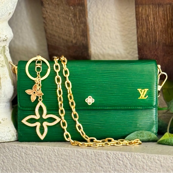Louis Vuitton Handbags - Louis Vuitton Epi Porte Tresor International Leather Trifold Wallet converted